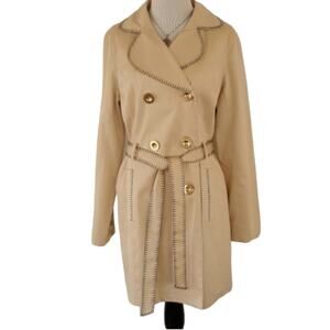 Pow Wow Mid Beige Trench Coat